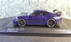 Porsche 911 GT3 Enzianblaumetallic 1:43 Minichamps