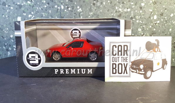 Honda Civic del Sol rood 1992 1/43 Triple 9 - 4