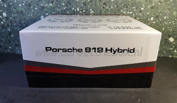 Porsche 919 Hybrid #2 TRIBUTE set record lap 1/43 Ixo V661 - 0