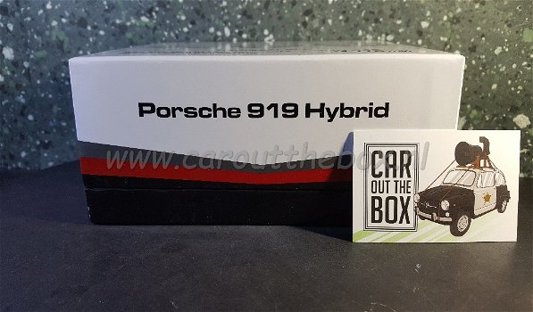 Porsche 919 Hybrid #2 TRIBUTE set record lap 1/43 Ixo V661 - 4
