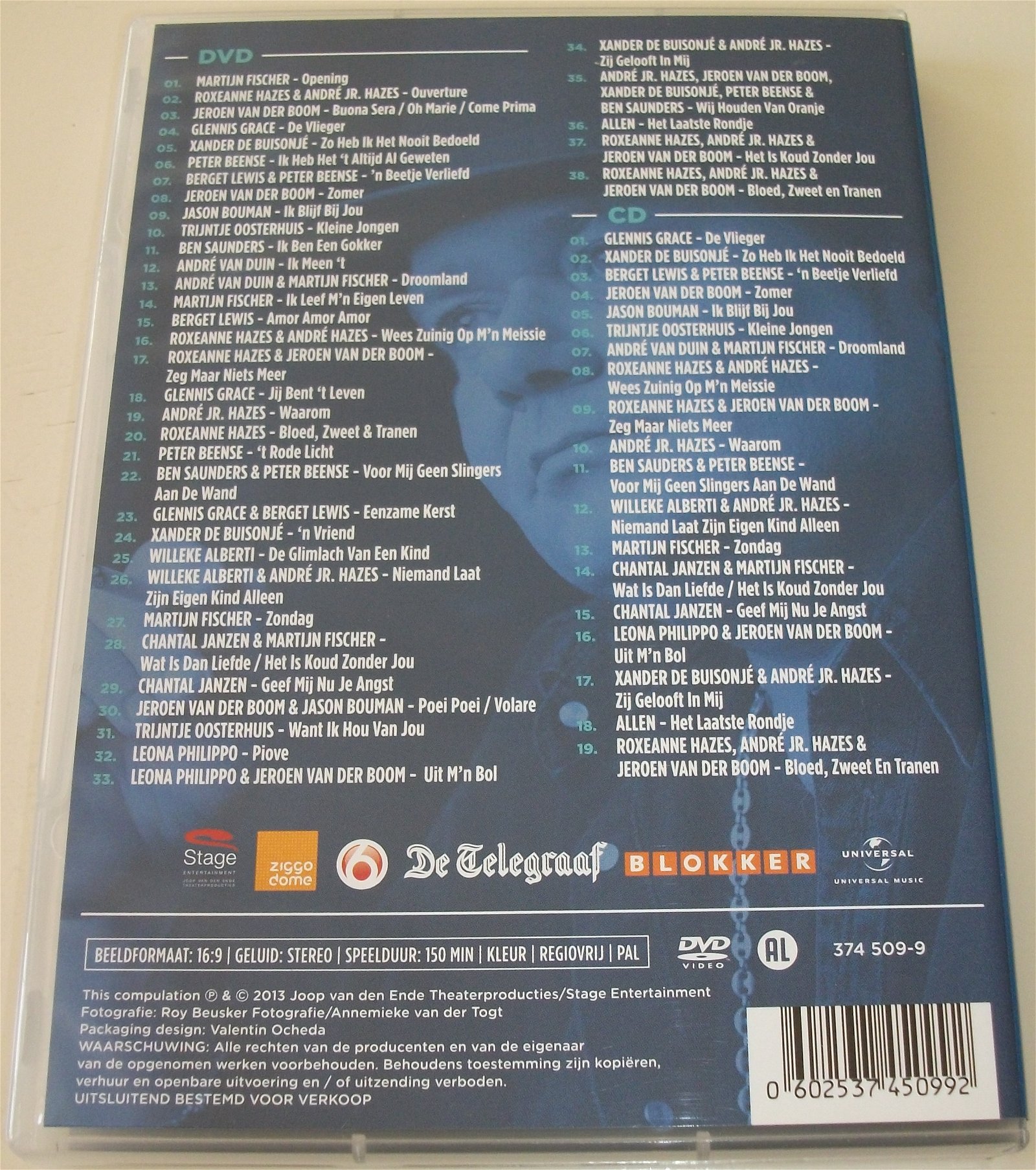 Dvd *** HOLLAND ZINGT HAZES *** Live in de Ziggo Dome - Afbeelding 4