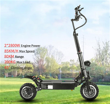 Gogotops GS7 Off Road Electric Scooter 60V 5600W - 1