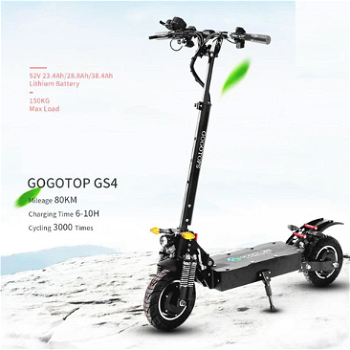 Gogotops GS4 Road Electric Scooter 2000W 28Ah - 3