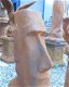groot stenen beeld, moai van de paaseilanden, oxide. - 2 - Thumbnail