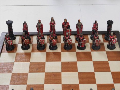 Mooi schaakspel , CRUSADE Red VS White , schaakspel - 2