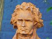 beeld van Ludwig van Beethoven , volledig uit gietijzer - 1 - Thumbnail