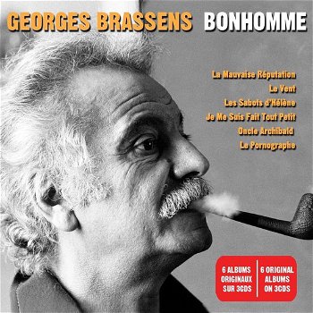 Georges Brassens – Bonhomme (3 CD) Nieuw/Gesealed - 0