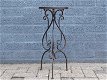 Decoratieve bijzettafel Franse Lelies , smeedijzer - 0 - Thumbnail