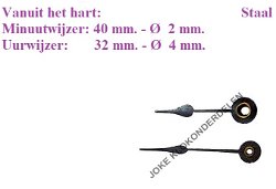 = Wijzers = pendule = 47507