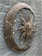 Metalen wandornament, de zon, maan en sterren , kado - 1 - Thumbnail