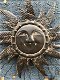Metalen wandornament, de zon, maan en sterren , kado - 3 - Thumbnail