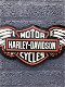 wandornament , HARLEY-DAVIDSON , mooi in kleur , kado - 0 - Thumbnail