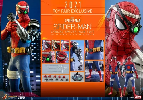 HOT DEAL - Hot Toys Spider-Man Videogame Cyborg Suit VGM51 - 0