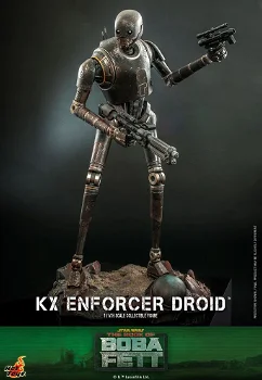 Hot Toys Star Wars, The Book of Boba Fett KX Enforcer Droid - 1