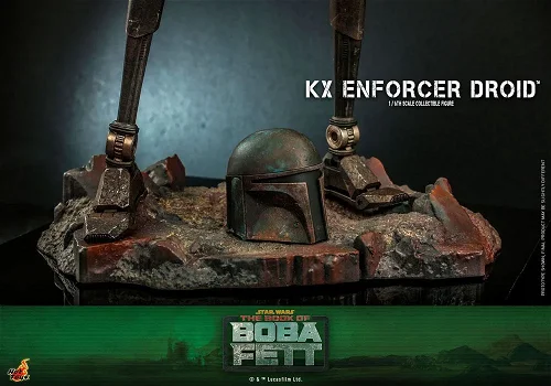 Hot Toys Star Wars, The Book of Boba Fett KX Enforcer Droid - 3