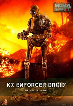 Hot Toys Star Wars, The Book of Boba Fett KX Enforcer Droid - 4