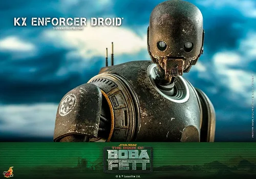 Hot Toys Star Wars, The Book of Boba Fett KX Enforcer Droid - 6