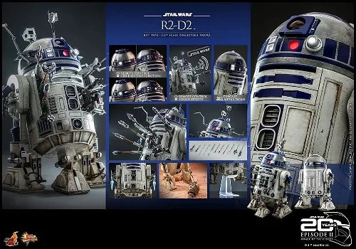 Hot Toys Star Wars II Attack of the Clones R2-D2 MMS651 - 3