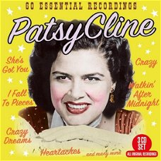 Patsy Cline – 60 Essential Recordings  (3 CD) Nieuw/Gesealed