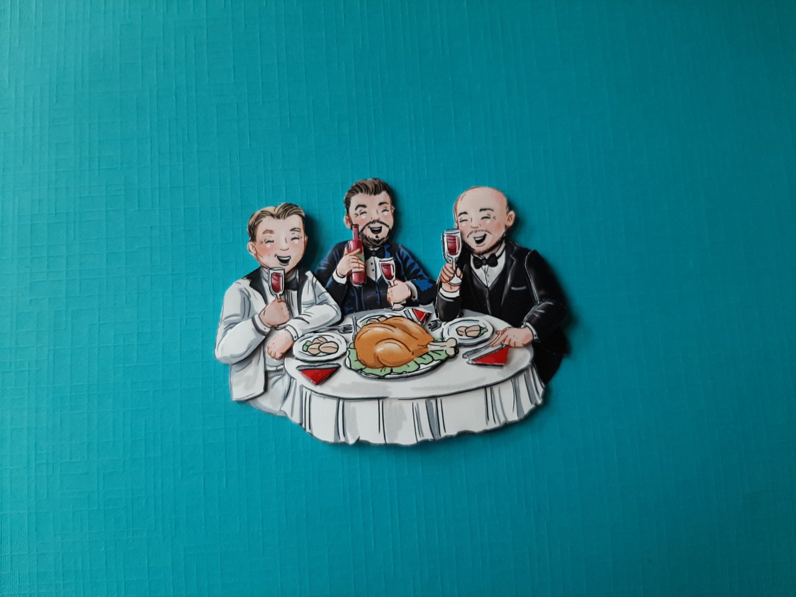 4 KERST Big guys / diner - nr. 1