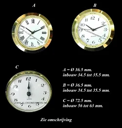 = Quartz Insteek uurwerkje = 42160
