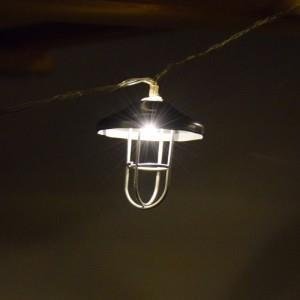 Feestelijke sfeer lampjes lantaarn - Afbeelding 2