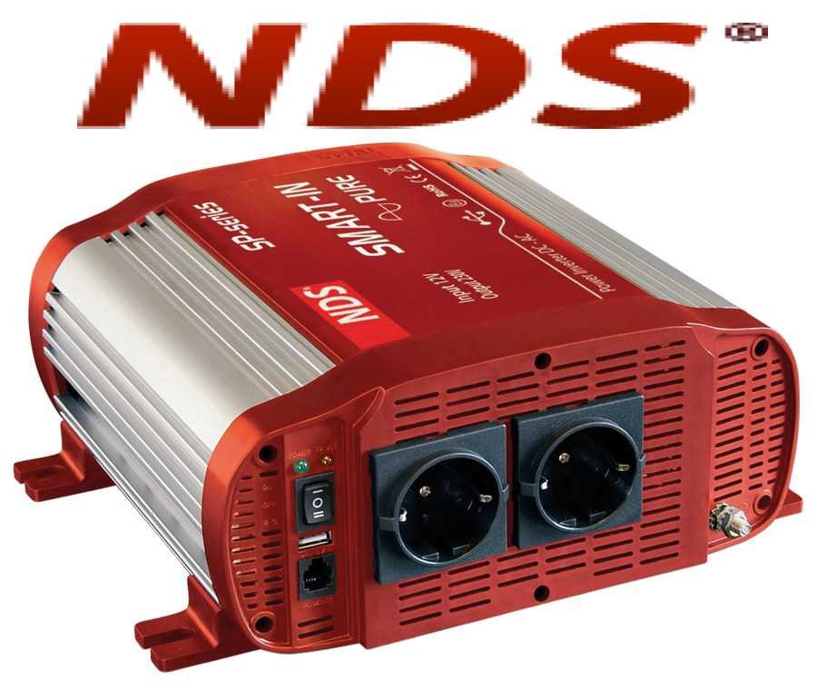 NDS SMART-IN PURE 12V Omvormer 3000W - nr. 1