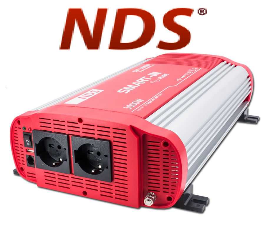 NDS SMART-IN PURE 24V Omvormer 3000W - nr. 1