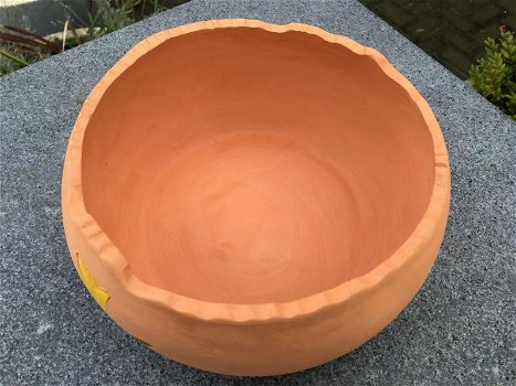 Terracotta bloembak, OPRUIMING , kado , bloempot - 4