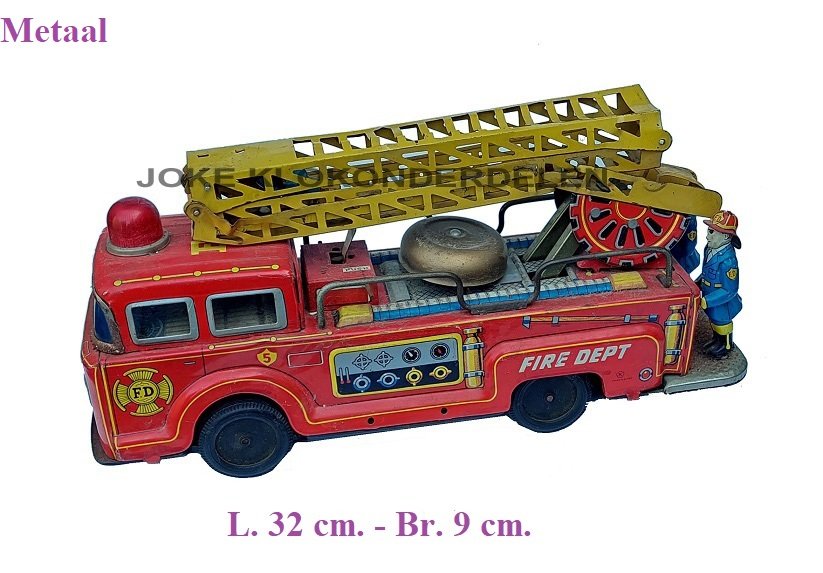 = Brandweerauto = metaal = 47523 - nr. 1