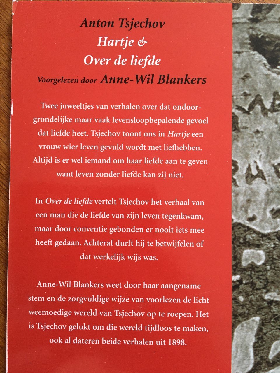 Hartje & Over de liefde - Anton Tsjechov (luisterboek) - Afbeelding 2