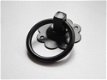 Poortslot met ringsluiting rond ,150mm , zwart - 2 - Thumbnail
