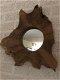 Koloniaal houten wand spiegel. - 6 - Thumbnail