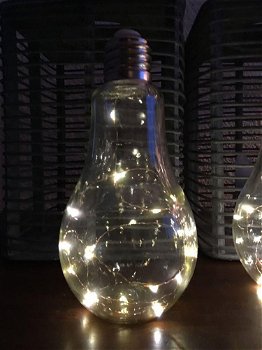 LED gloeilamp glas, staand model, prachtig sfeervol - 6