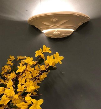 Mooie strakke wandlamp , art nouveau - 4