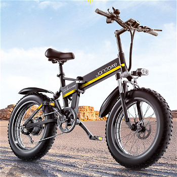 JANOBIKE H20 Electric Bicycle 48V 1000W Motor 9.6Ah Battery - 1