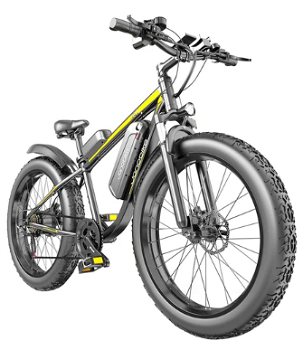 JANOBIKE E26 Electric Bicycle 48V 1000W Motor 16Ah Battery - 0