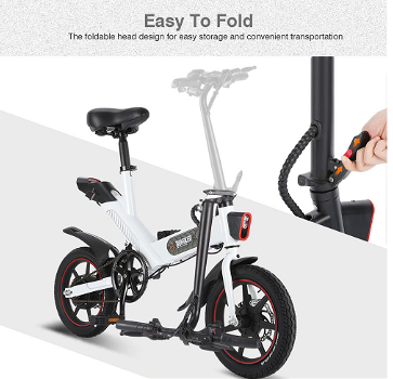 Dohiker Y-1 10Ah 36V 350W 14 Inches Moped Electric Bike - 6