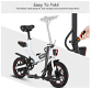 Dohiker Y-1 10Ah 36V 350W 14 Inches Moped Electric Bike - 6 - Thumbnail