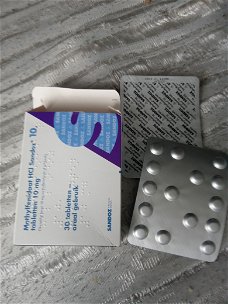 Methylfenidaat / sandos 45 euro per doos