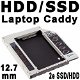 HDD Caddy | 2e 2.5 SATA HDD of SSD in MacBook of Laptop - 3 - Thumbnail