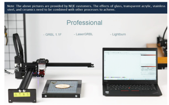NEJE 3 Plus N40630 5.5W Laser Engraver Cutter, 0.04x0.06mm - 7