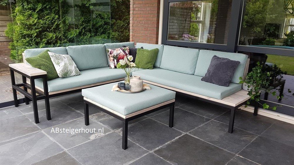 Kapstok zwart staal met eiken hout! Op maat te maken. - Afbeelding 8