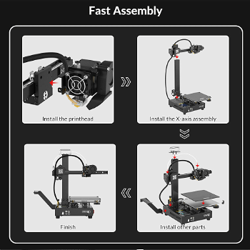 TRONXY CRUX 1 Mini 3D Printer Printing Size 180x180x180mm - 3