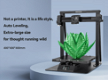 MINGDA Magician Pro 3D Printer, Auto Leveling Double Gears - 1 - Thumbnail