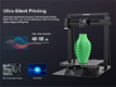 MINGDA Magician Pro 3D Printer, Auto Leveling Double Gears - 3 - Thumbnail