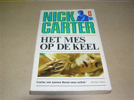 Het mes op de keel- Nick Carter - 0