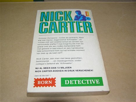 Het mes op de keel- Nick Carter - 1