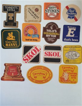 Bierviltjes uit Britse pubs, 30 stuks (B) - 2