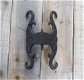 Antieke scharnier voor meubels en deuren - 2 - Thumbnail